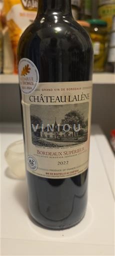 Bordo Bordo superior Château Lalène 2022