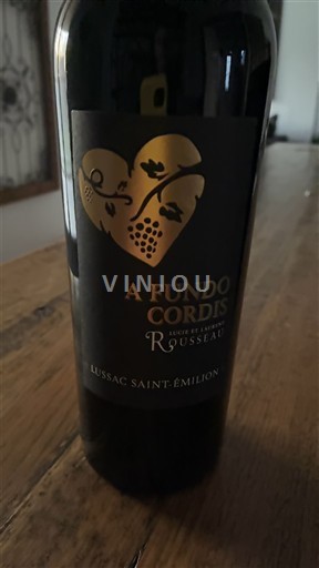 Bordeaux Lussac-saint-émilion Rousseau A Fundo Cordis 2021