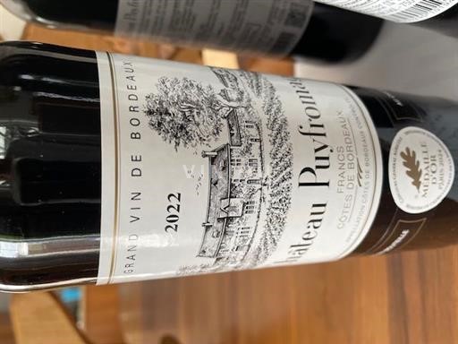 Bordeaux Francs-côtes-de-bordeaux Château Puyfromage 2022