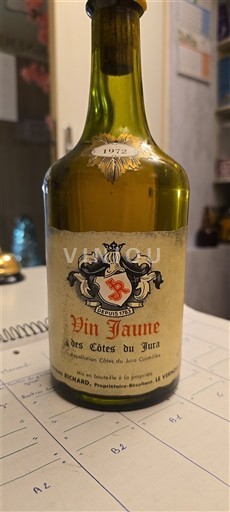 Jura Côtes-du-jura Richard 1972