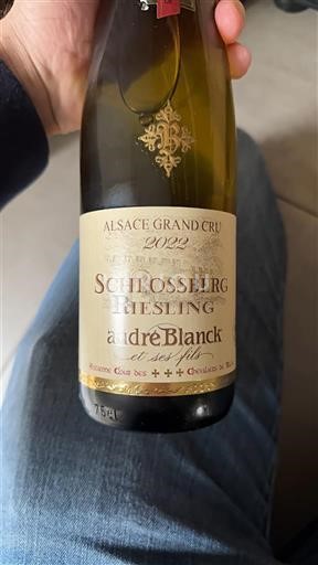 Alsace Ikke spesifisert Grand Cru André Blanck Schlossberg 2022