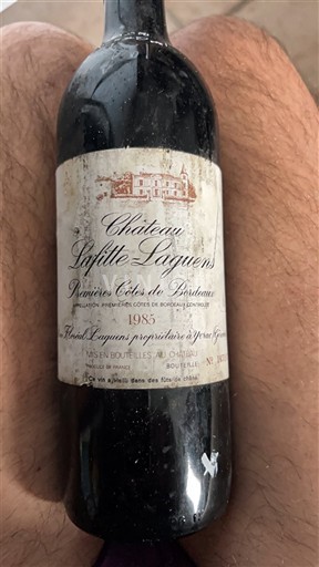 Bordoja Premières-côtes-de-bordeaux Château Lafille Lagueys 1985