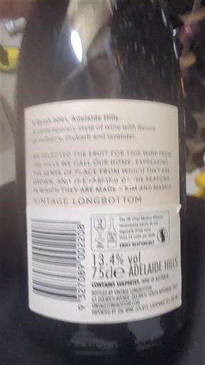 Sør-Australia Adelaide Hills Vintage Longbottom 2021
