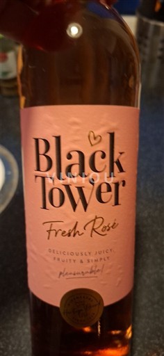 Verërat Rosé sec Fresh Rosé Black Tower Non millésimé Gjermania Rheinhessen