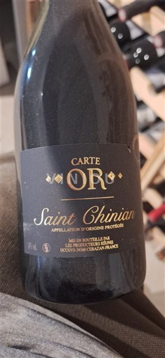 Viner Rouge sec Carte Or Les Boucheties 2021 Frankrike Languedoc Saint-Chinian AOC