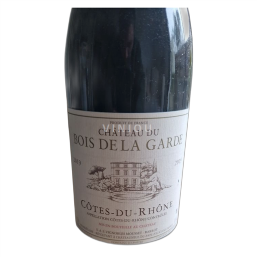Thung lũng Rhône Côtes-du-rhône Château du Bois de la Garde 2019