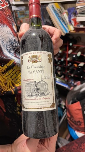 Bordeaux Le Chevalier Tavanti 2009