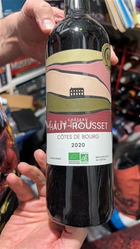 Bordeaux Côtes-de-bourg Château Haut-Rousset 2020