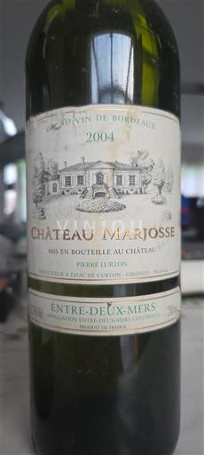Bordeaux Entre-Deux-Mers Château Marjosse 2004