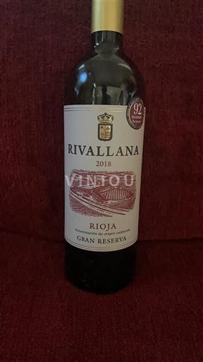 La Rioja Rioja Rivallana Gran Reserva 2018