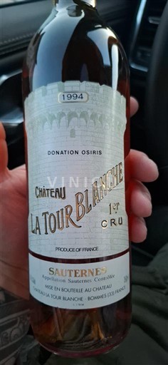 Bordoja Sauternes Premier Cru Château La Tour Blanche 1994