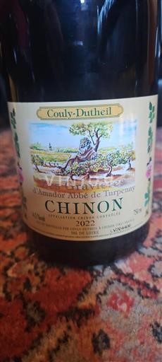 Vallée de la Loire Chinon Couly-Dutheil Les Gravières d'Amador Abbé de Turpenay 2022