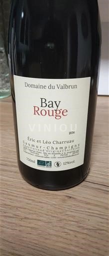 Lugina e Luarës Saumur-champigny Domaine Valbrun Bay Rouge 2024