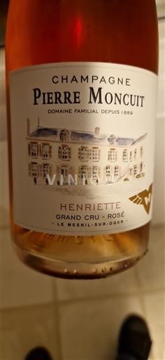 Penušava vina Rosé brut Henriette Pierre Moncuit Non millésimé Francuska Шампања Nespecificirano AOC Grand Cru