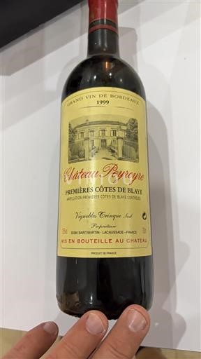 Bordoja Côtes-de-blaye Château Peyreyre 1999