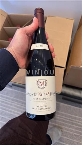 Burgund Côte de nuits landsbyer Domaine Jean-Marc Millot Aux Fauques 2020