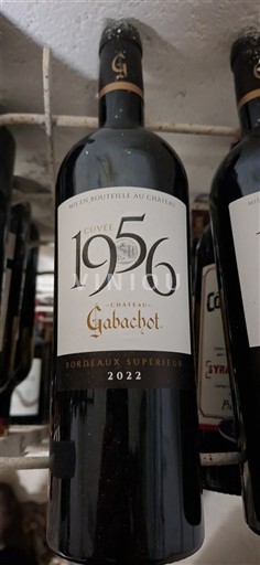 Bordeaux Bordeaux supérieur Château Gabachot 1956 2022