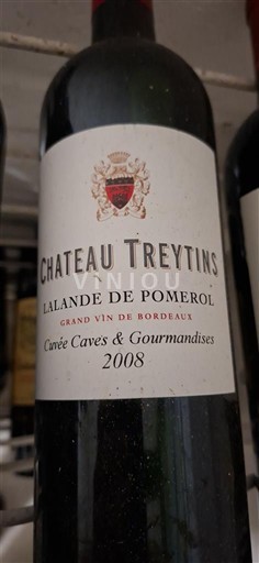 Bordeaux Lalande-de-pomerol Château Treytins Caves & Gourmandises 2008