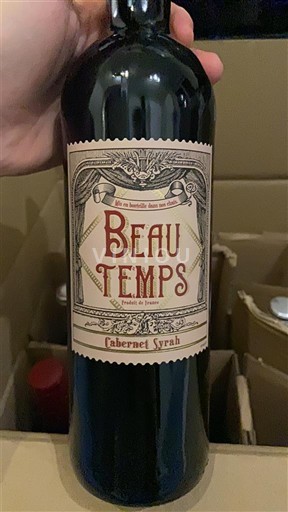 Verërat Rouge sec Beau Temps 2024 Francë Lengdok dhe Rusionjë Vend e Oksonisë IGP