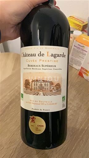 Bordeaux Bordeaux supérieur Château Lagarde Prestige 2022