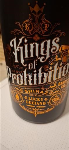 Јужна Аустралија Долина Бароса Kings of Prohibition Lucky Luciano 2023