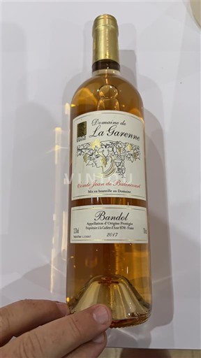 Provence Bandol Domaine La Garenne Jean de Balincourt 2017