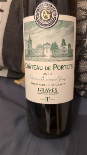 Bordeaux Graves Château Portets Ambassadeur de Graves 2020