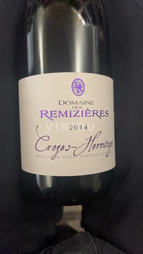 Rhône Valley Crozes-Hermitage Domaine Remizières 2014