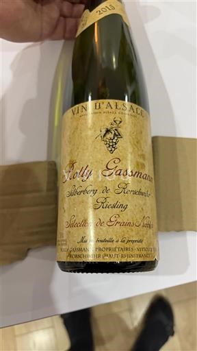 Alsace Sélection de Grains Nobles Rolly Gassmann Silberberg de Rorschwihr 2015