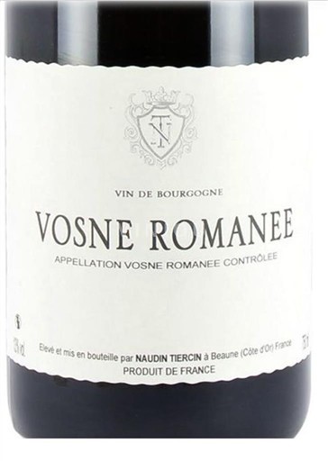 Burgundi Vosne-Romanée Naudin Tiercin 2022