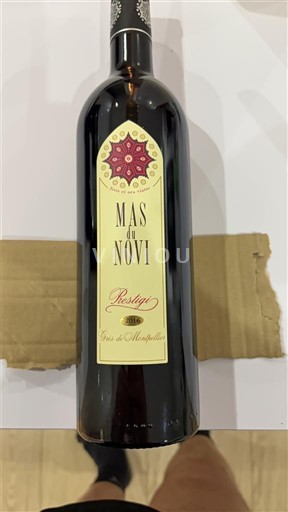 Wijnen Rouge sec Prestige Mas du Novi 2016 Frankrijk Languedoc Grès de Montpellier AOC
