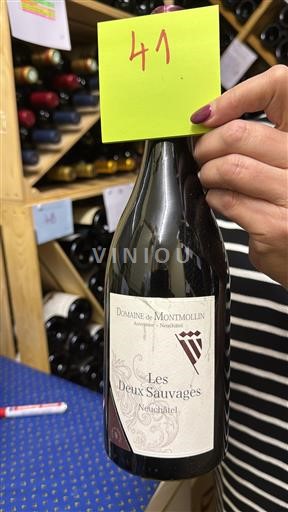 Nešatelj Nešatel Domaine Montmollin Les Deux Sauvages 2017