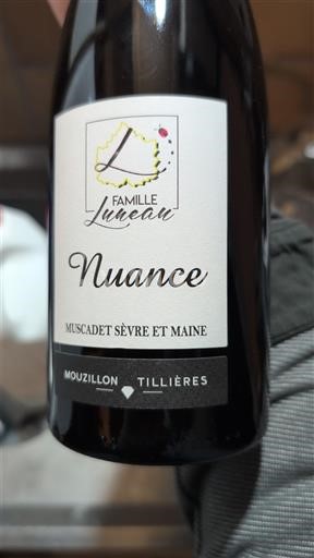 Loiredalen Muscadet-sèvre-et-maine Famille Luneau Nuance 2019