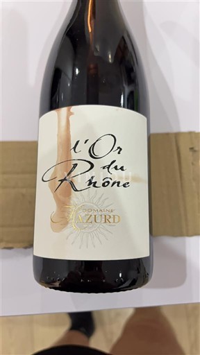 Rhônedalen Côtes-du-rhône Domaine Lazurd L'Or du Rhône 2010