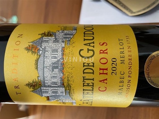 Sørvest Cahors Château Gaudou Tradition 2020