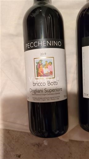 Vine Rouge sec bricco Botti Pecchenino 2019 Italien Piemonte Ikke specificeret DOC