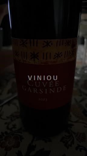 Вина Rouge sec Cuvée Garsinde 2023 Francuska Југозапад Vin de France