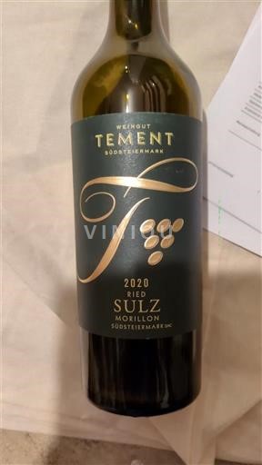 Viner Blanc sec Ried Sulz Morillon Weingut Tement 2020 Østerrike Steiermark Süd-Steiermark DAC