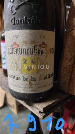 Рона долина Шатонеф-дю-Пап Domaine La Solitude 2000