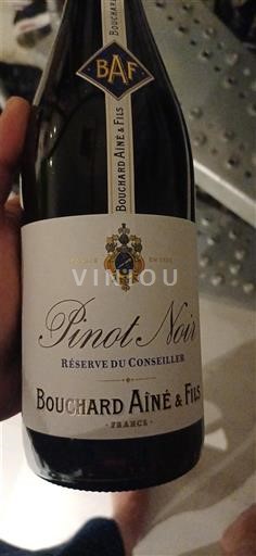 Alsace Pinot noir Bouchard Aîné & Fils Réserve du Conseiller 2024