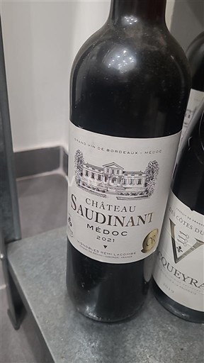 Bordeaux Médoc Château Saudinant 2021 2021