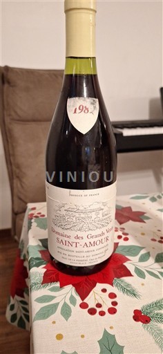 Beaujolais Saint-Amour Domaine Grands Vins 1985