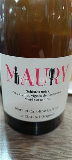 Ruzijon Maury Marc et Caroline Barriot - Le Clot de l'Origine Jo Viti