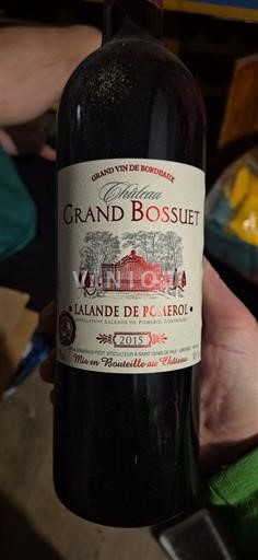 Bordo Lalande-de-Pomerol Château Grand Bossuet 2015