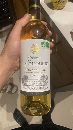 Југозапад Монбазилак Château La Birondie 2023