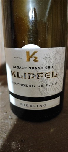Alsace Alsace Grand Cru Grand Cru Klipfel Kirchberg de Barr 2020
