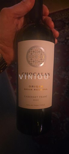 Viner Rouge sec Origen Gran Reserva Chocalan 2021 Chile Maule Valley
