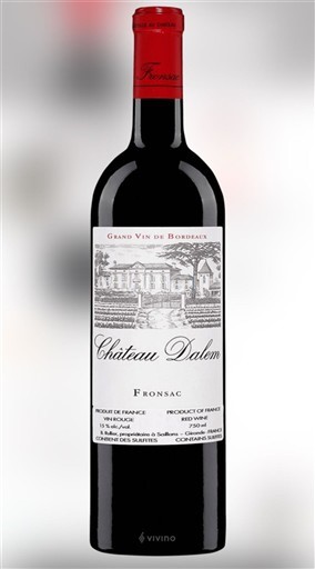 Bordoja Fronsac Château Dalem 2008