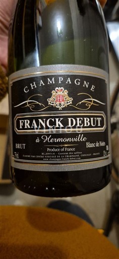 Champagne Franck Debut Blanc de noirs Ikke-årgang