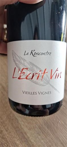 Lengdok dhe Rusionjë Vend e Oksonisë L'Ecrit Vin La Rencontre Vieilles Vignes 2023